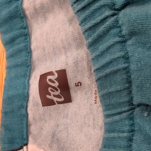 Tea Collection Girl Floral Lush Flora Blanca Ruffle Hem Dress - Picture 4 of 8